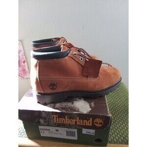 Timberland Classic Boots Women's 8.5 M Wheat Nubuck Leather 22354 One Time Use